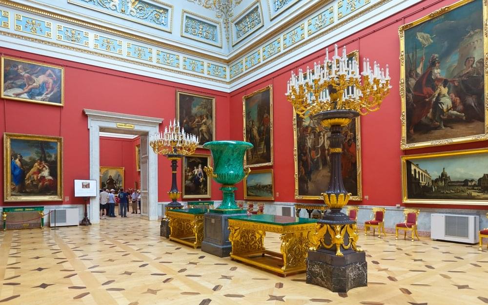 St. Petersburg, Hermitage interior