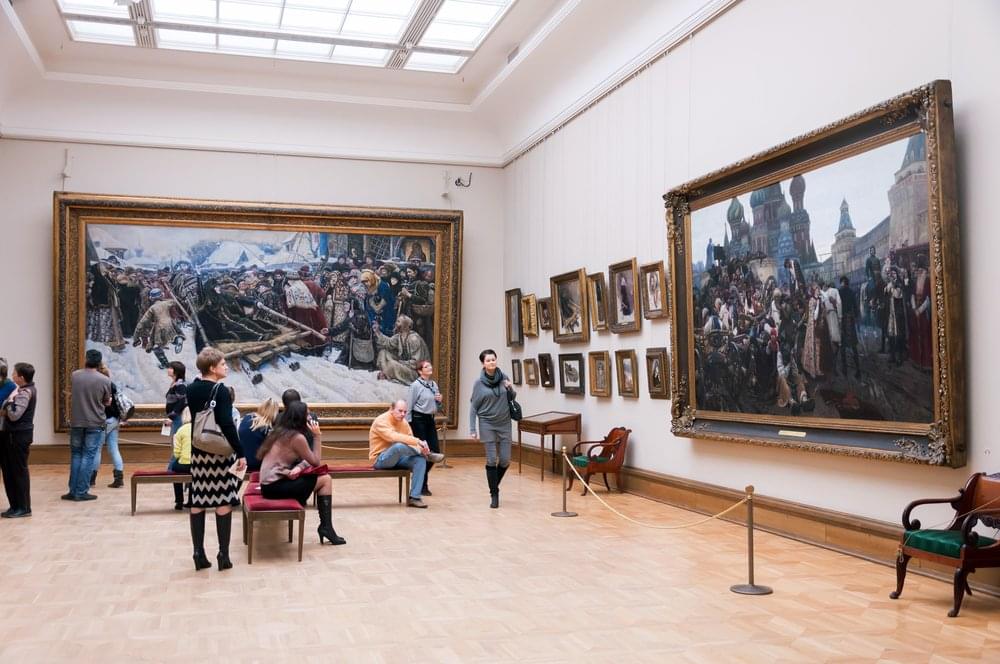 Moscow, Tretyakov Gallery interior