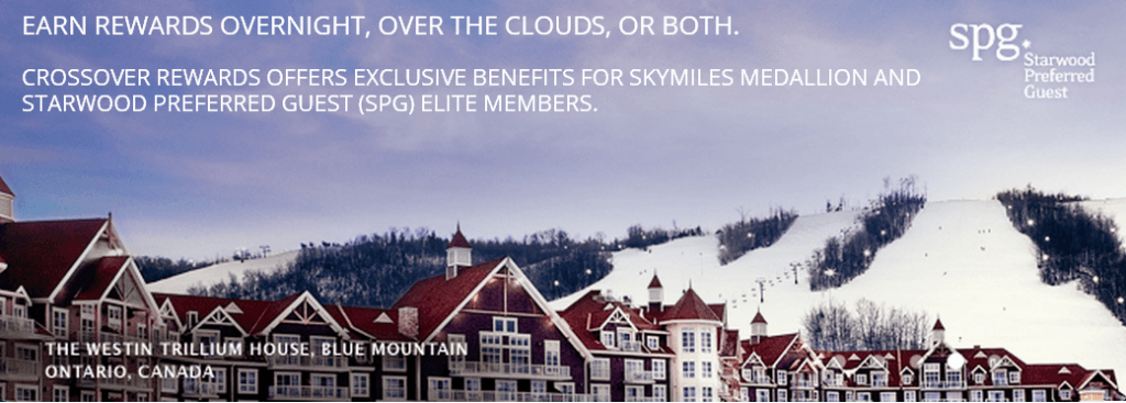 Crossover Rewards with SPG and Delta SkyMiles