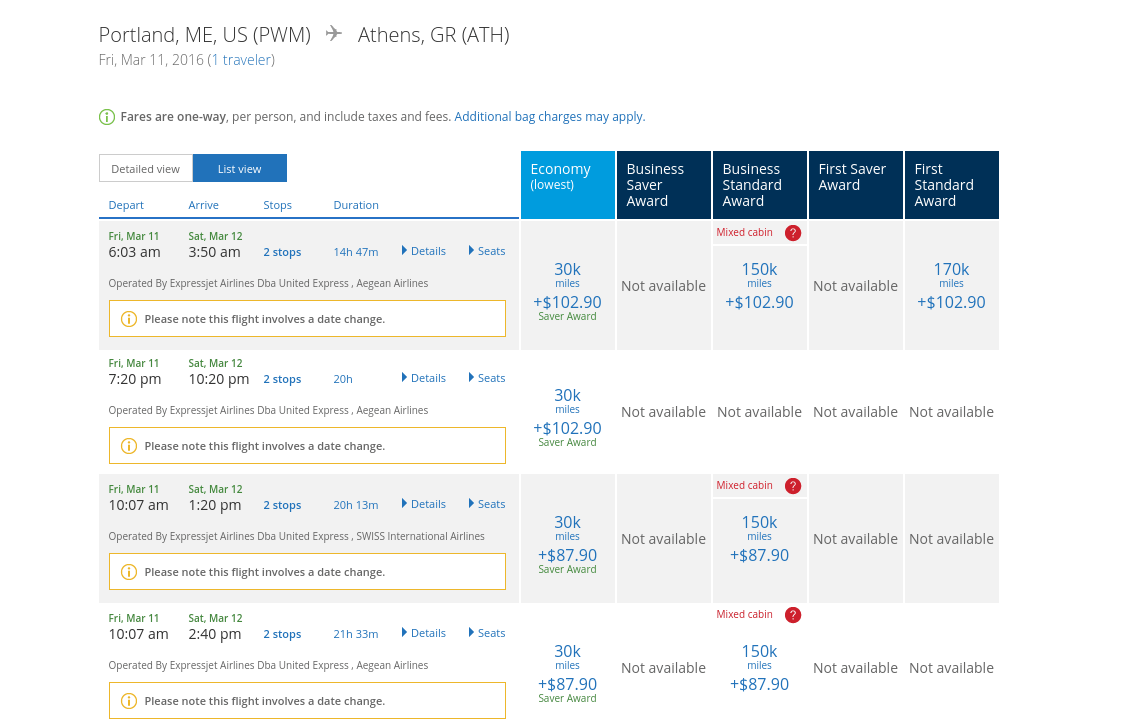 How To Book United Airlines Awards