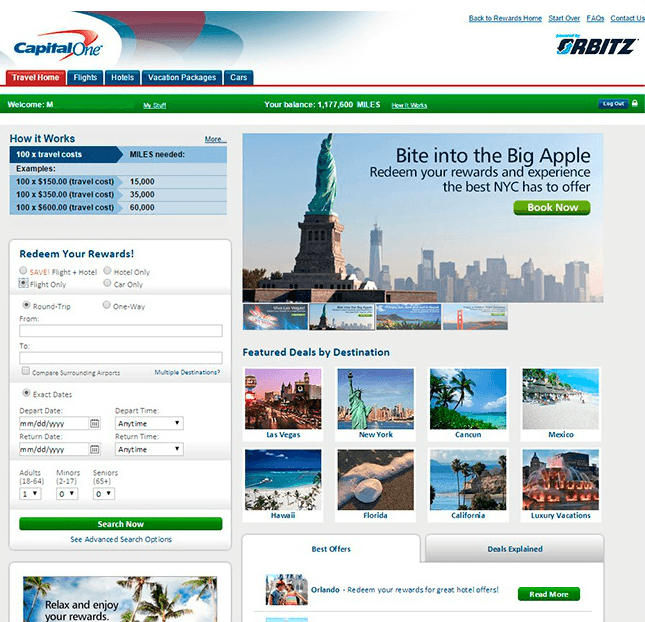 Home - Capital One Travel