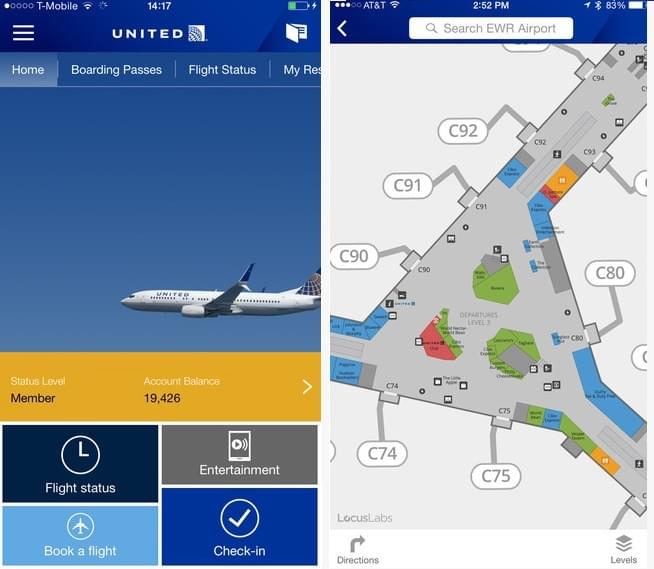 united airline app