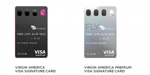 Virgin America offers two co-branded credit cards