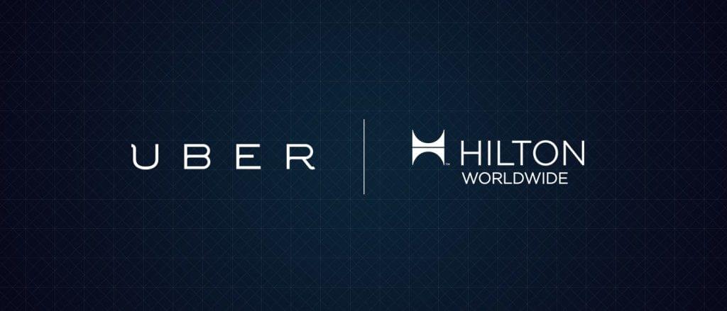 Hilton has integrated Uber into its mobile app