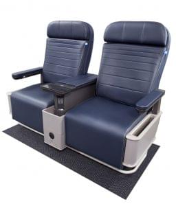 United’s new first class seats for its narrow-body aircraft