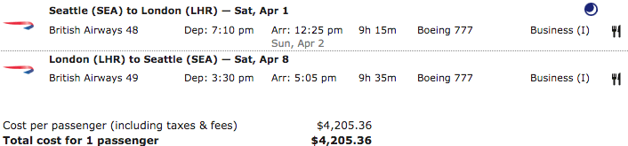 british airways additional baggage costs