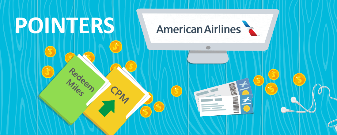 Earn miles − AAdvantage program − American Airlines