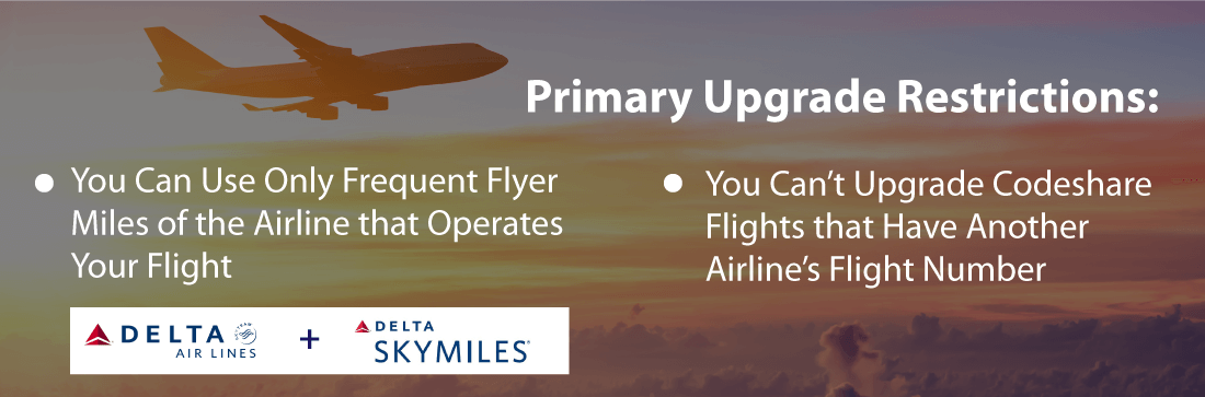 Skymiles Upgrade Chart