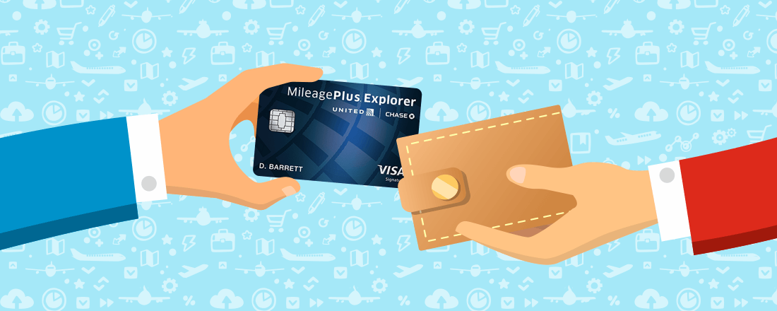 Mileage Plus Explorer card