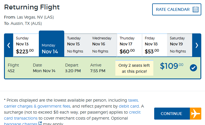 Allegiant Flight Seating Chart