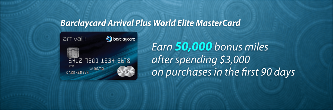 Big Bonus On Barclaycard Arrival Plus World Elite Mastercard Credit Card 3666