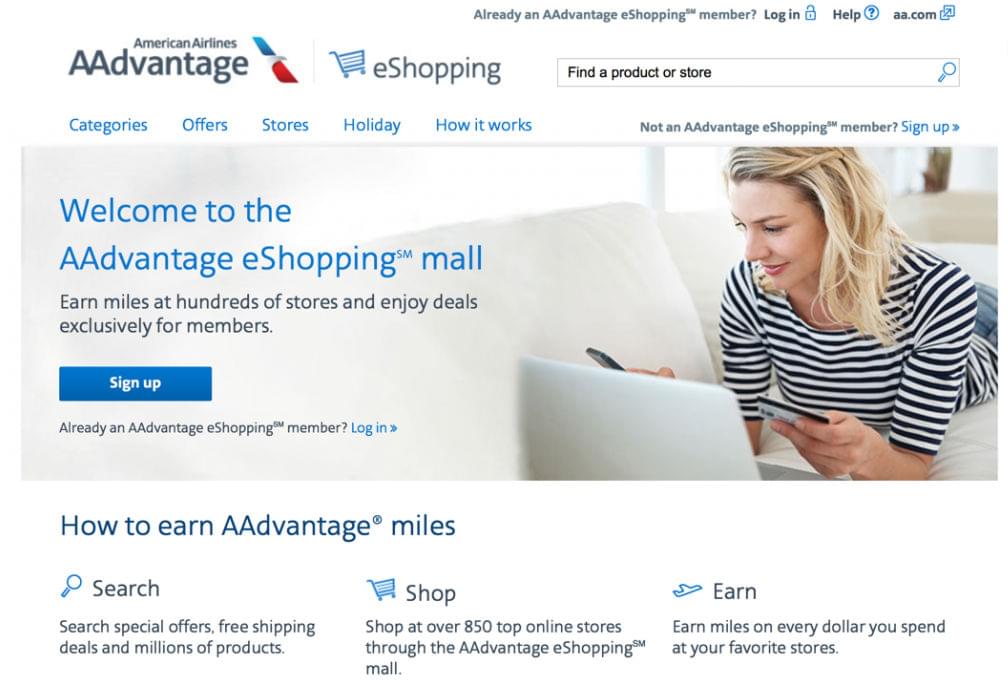 AAdvantage eShopping Mall Portal: A Primer