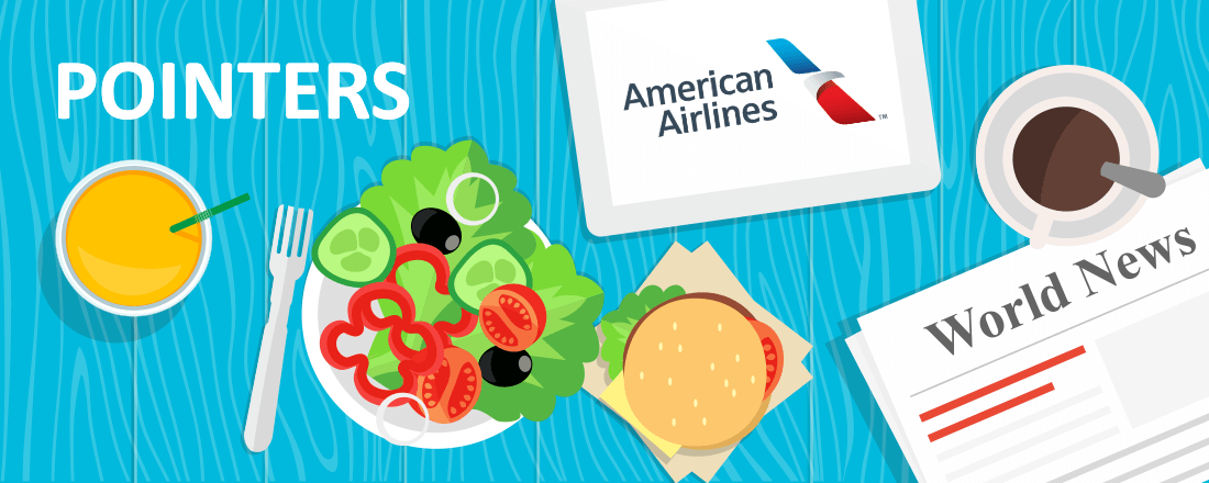 american airlines dining