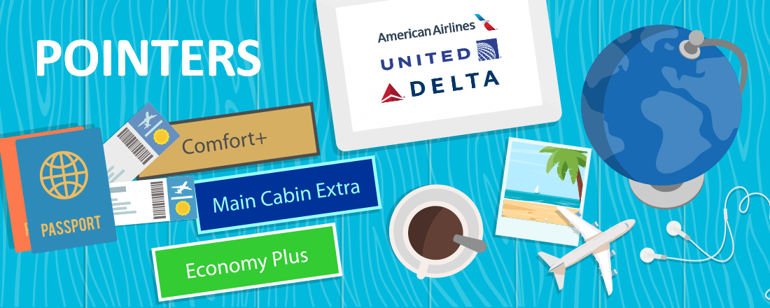 Comparing Domestic Premium Economy