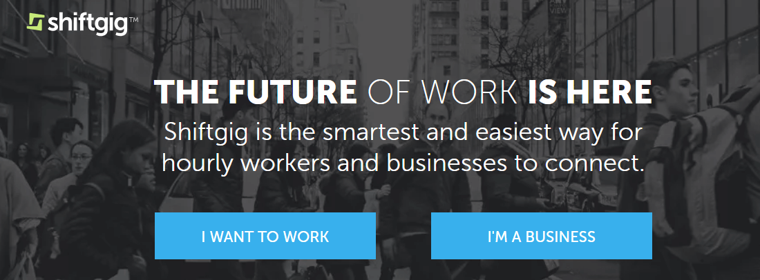 The future of work is with shiftgig