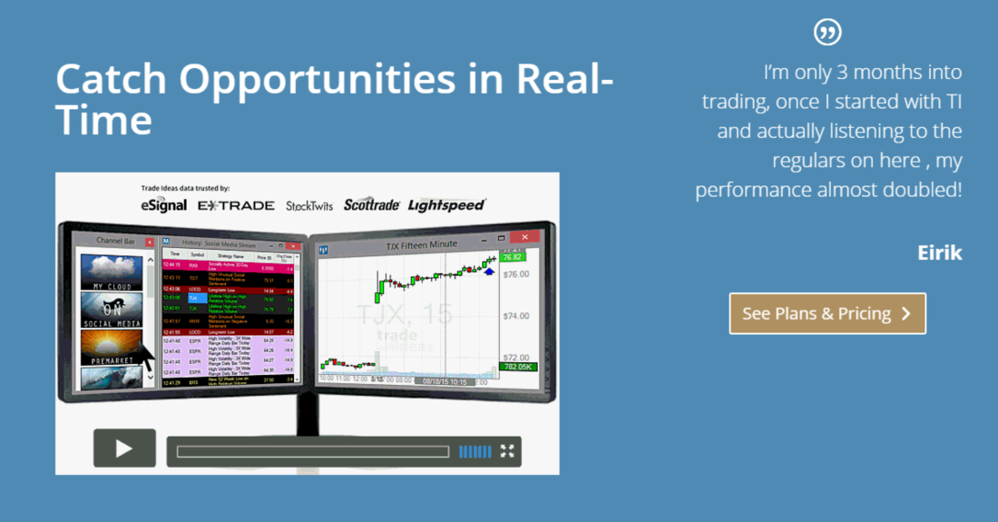 Trade Ideas Plans and Pricing