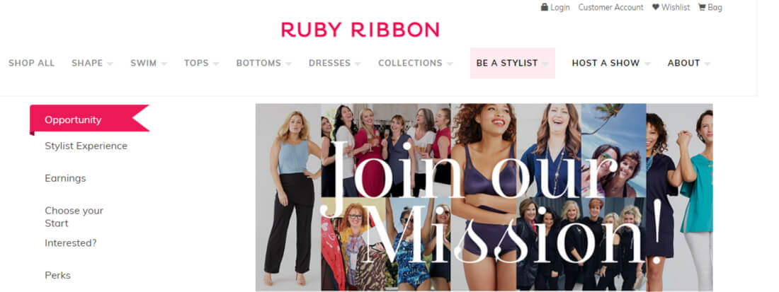 Join the family of Ruby Ribbon