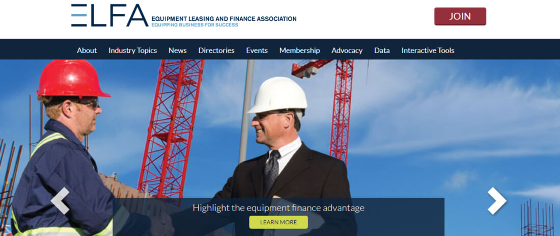 Benefits of financing from ELFA