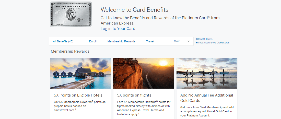 Free Nights and More When Booking Hotels with AMEX Platinum card