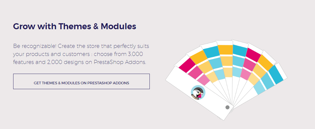 Get more recognizable with Prestashop's themes and plugins