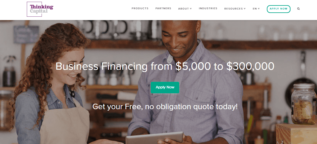 Get your smart business financing with Thinking Capital