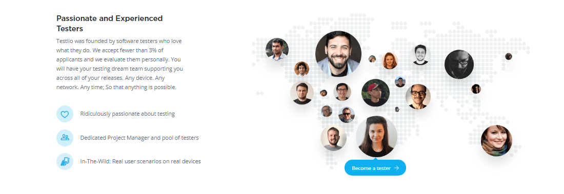 Only the Best Need Apply for Working in Testlio Team