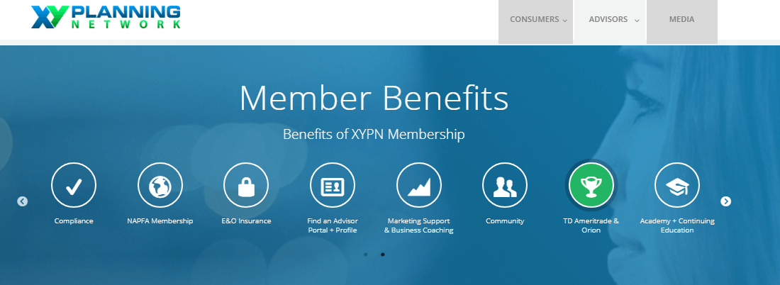 Xy Planning Network benefits that are offered to all the clients