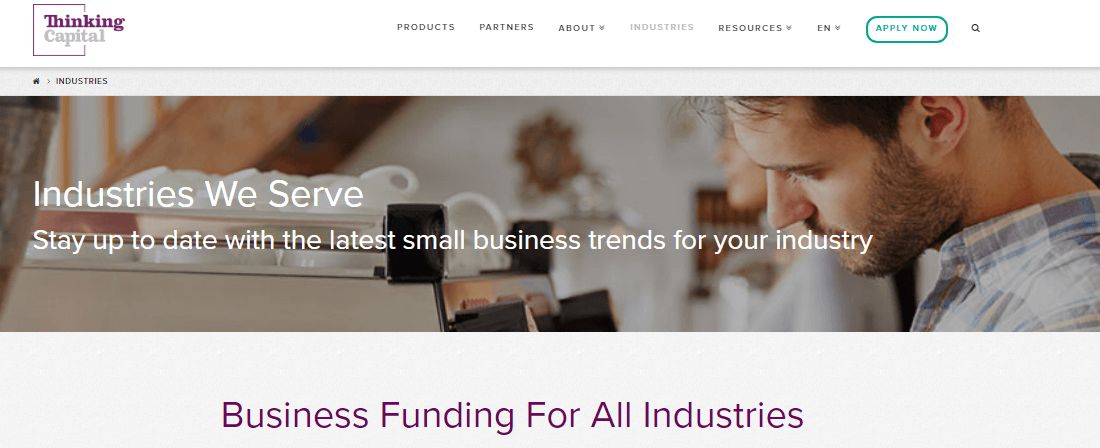 Supporting all types of small businesess with smart financing