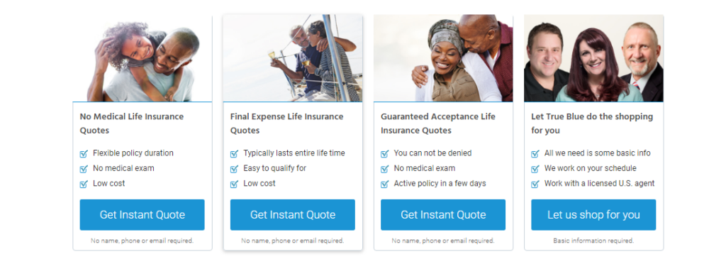 True Blue Life Insurance Finds the Right Policy for You