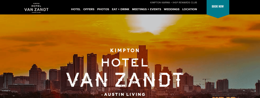 Why Hotel Van Zandt ?