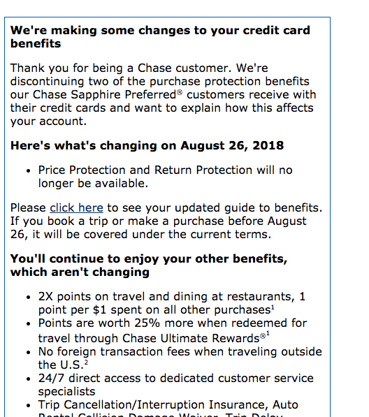 Chase is applying some new rules of using their credit cards