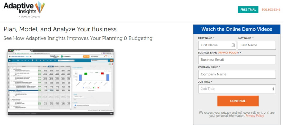 Everybody plans and Adaptive Insights makes planning easy