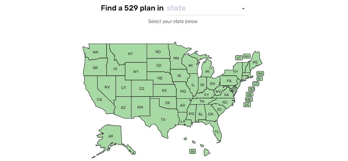 Map of USA