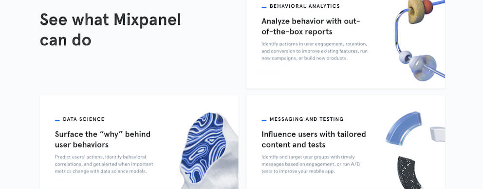 Behavior analytics, data science, messaging and testing